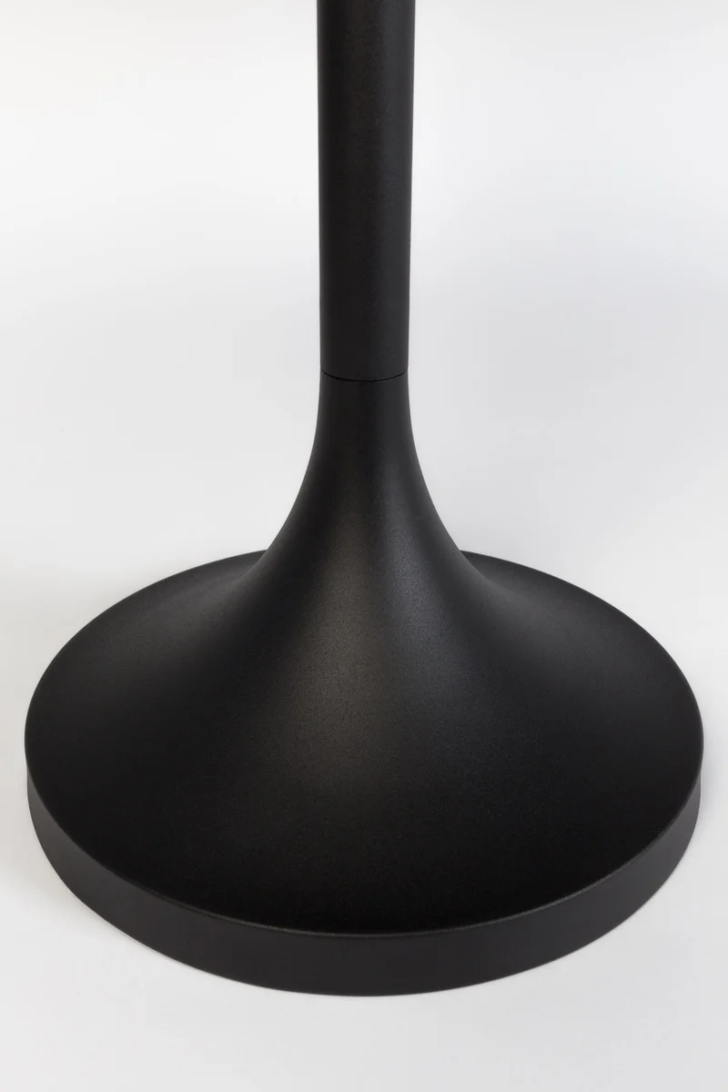 Zuiver Beistelltisch Jason – Schwarz, Eichenfurnier, 46 × 46 × 55,7 cm