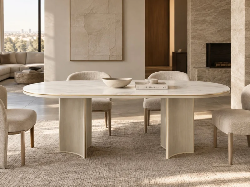 Casa Magna AURA Esstisch Holz – 300 × 120 × 76 cm