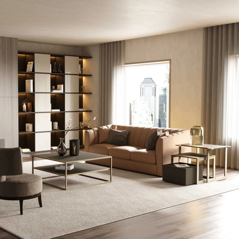 Stylish Club Fortune (medium Table) Beistelltisch