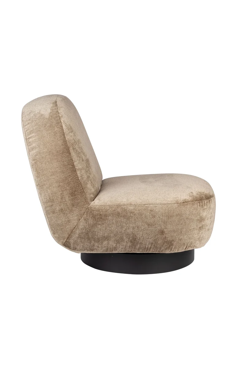 Zuiver Loungesessel Eden – Moos, Stoff, 96 × 78 × 85 cm