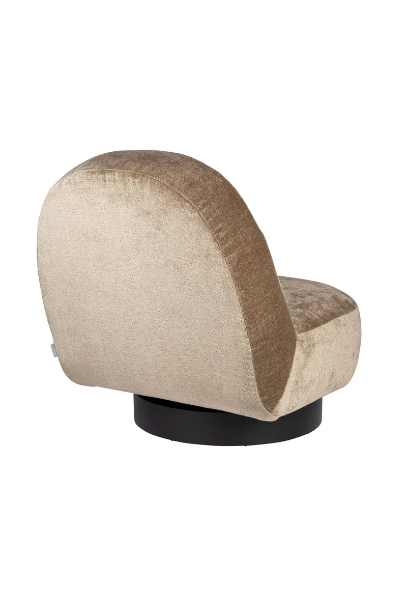 Zuiver Loungesessel Eden – Moos, Stoff, 96 × 78 × 85 cm