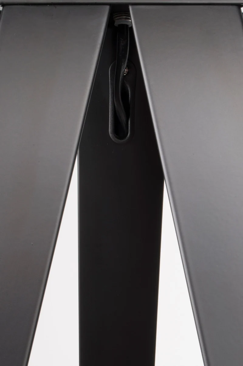 Zuiver Stehleuchte Tripod – Schwarz, Metall, 50 × 50 × 157 cm