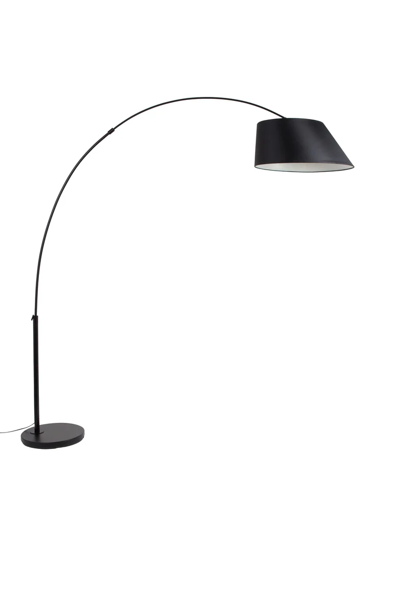Zuiver Stehleuchte Arc – Schwarz, Metall, 199,5 × 60 × 222,5 cm