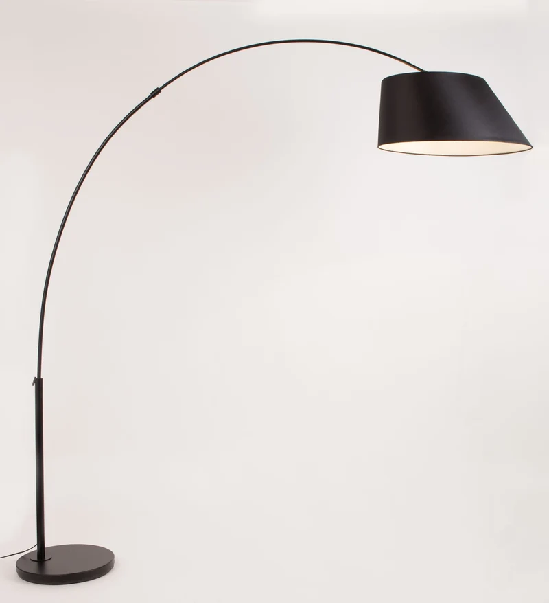 Zuiver Stehleuchte Arc – Schwarz, Metall, 199,5 × 60 × 222,5 cm