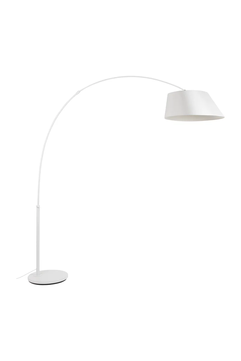 Zuiver Stehleuchte Arc – Weiß, Metall, 199,5 × 60 × 222,5 cm