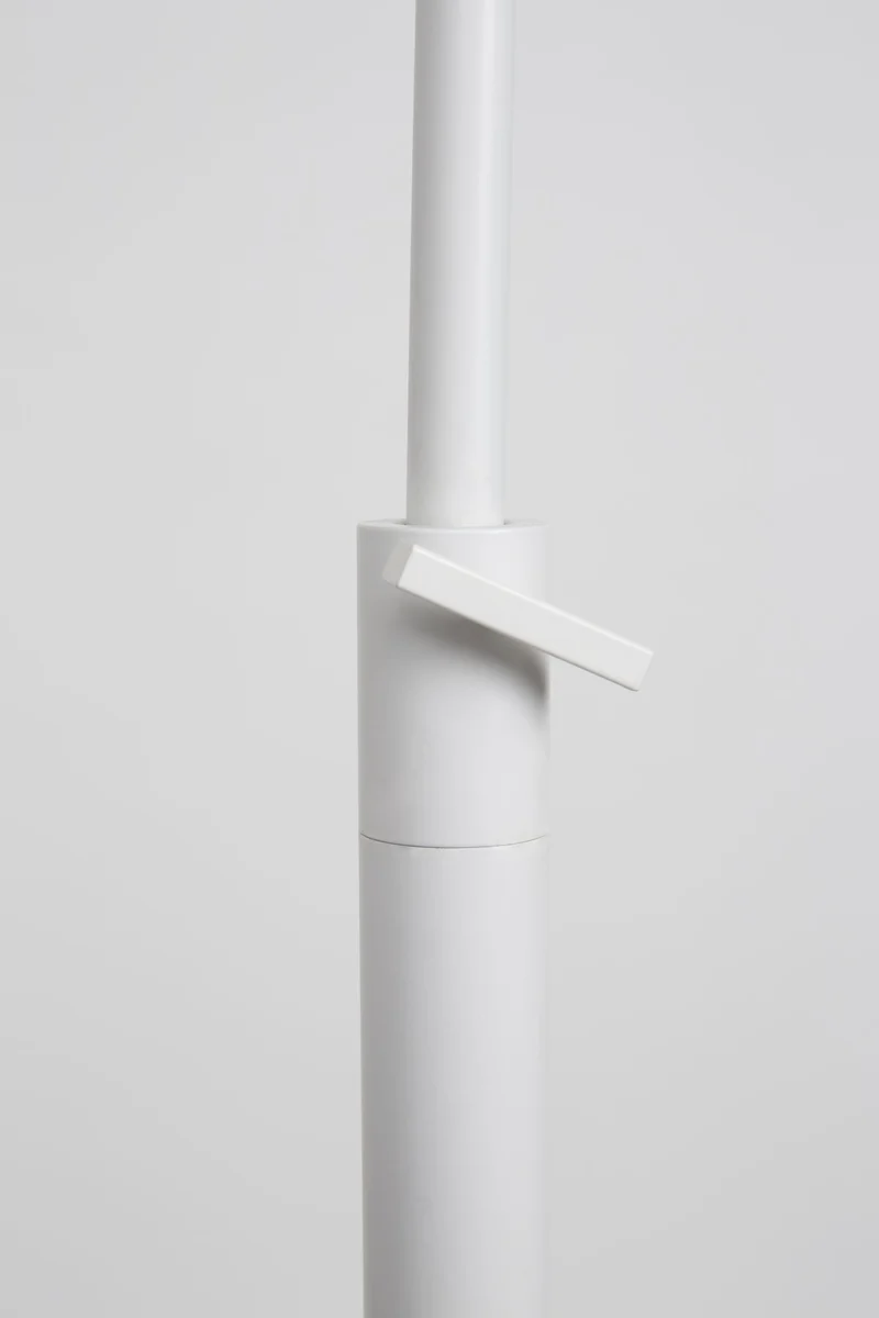 Zuiver Stehleuchte Arc – Weiß, Metall, 199,5 × 60 × 222,5 cm