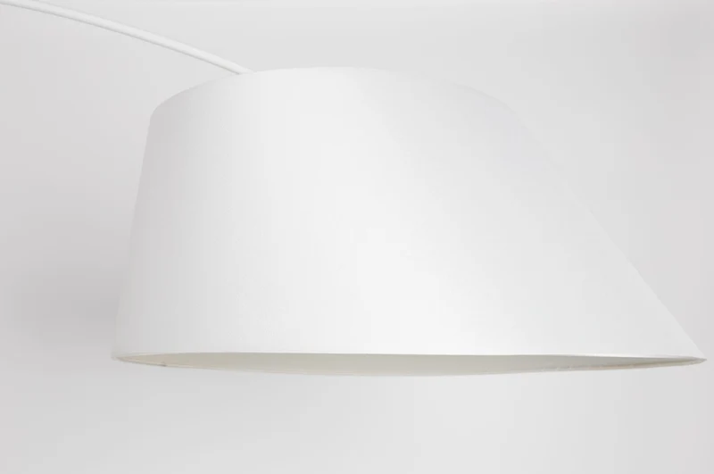 Zuiver Stehleuchte Arc – Weiß, Metall, 199,5 × 60 × 222,5 cm