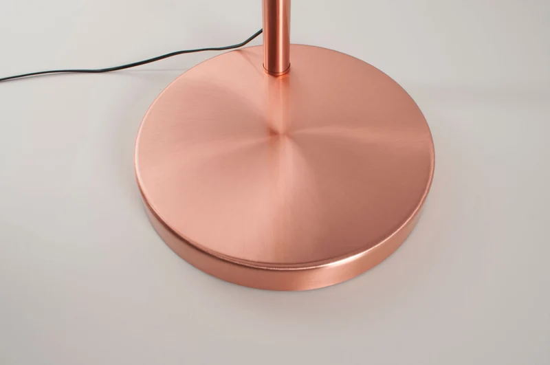 Zuiver Stehleuchte Metal Bow Copper – Metall, 158 × 39 × 190 cm