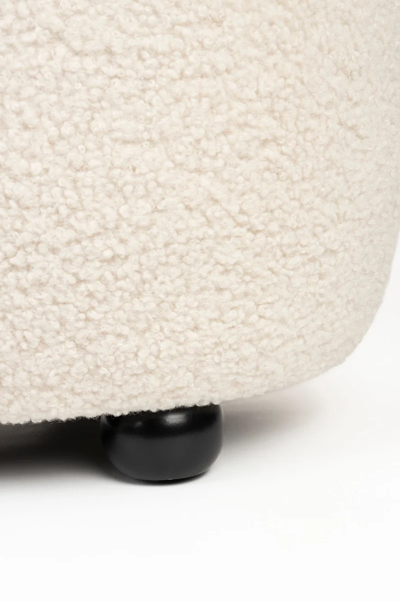 White Label Living Sitzbank Noxx – Polyester, 120 × 46 × 41 cm