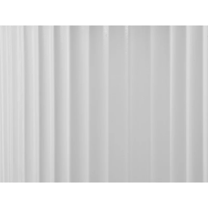 Leitmotiv Couchtisch Luscious Straight – Weiß, Marmor, Ø ca. 45 cm, Höhe ca. 50 cm