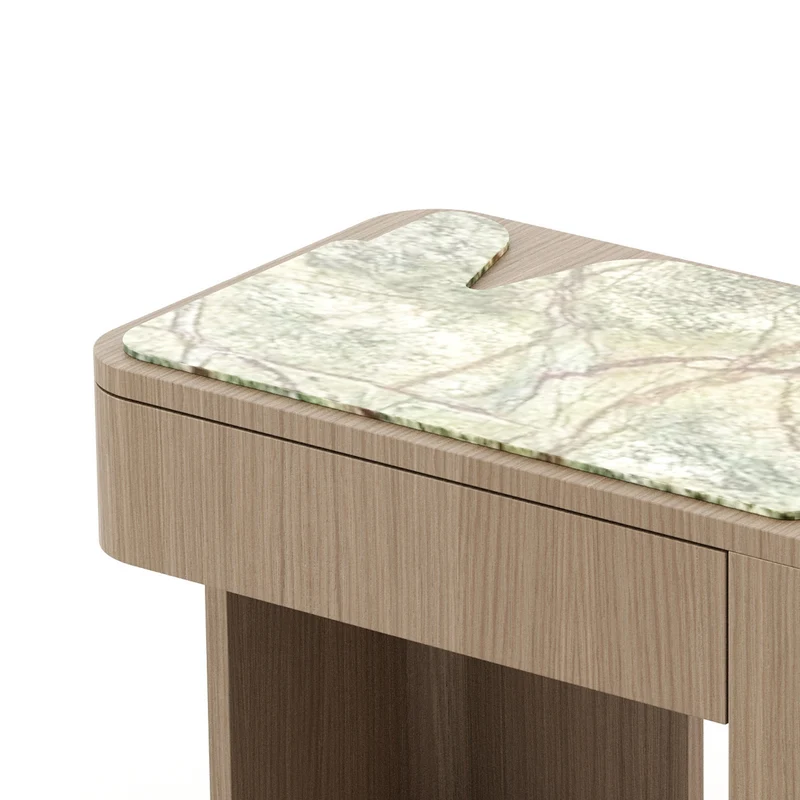Stylish Club Margem (1 Drawer) Nachttisch