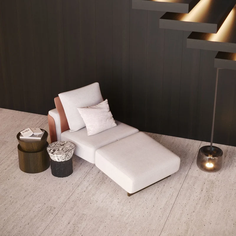 Stylish Club Margem Chaiselongue