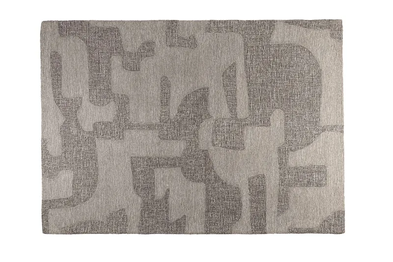 Zuiver Teppich Frantic 160 × 230 – Grau, Wolle