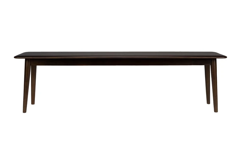 Dutchbone Bank Elroy – Braun, Gummibaumholz, 35 × 160 × 46 cm