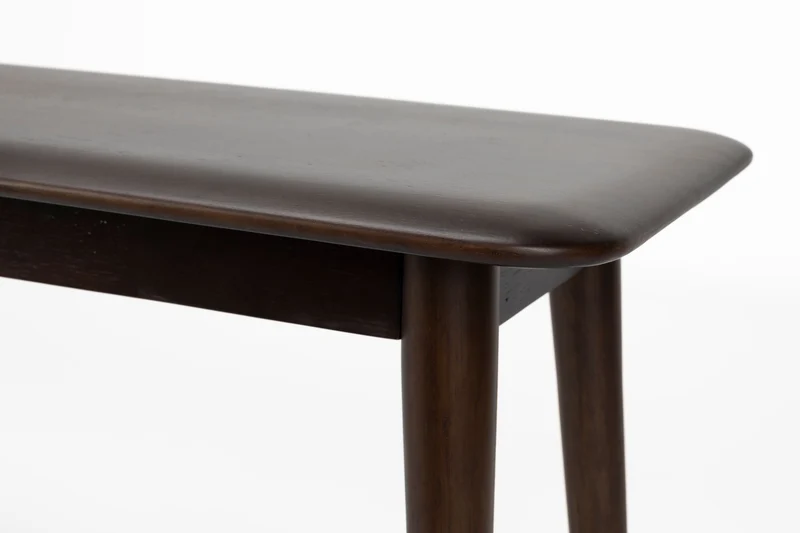 Dutchbone Bank Elroy – Braun, Gummibaumholz, 35 × 160 × 46 cm