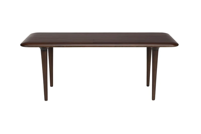 Dutchbone Couchtisch Elroy M – Braun, Gummibaumholz, 85 × 38 × 35 cm
