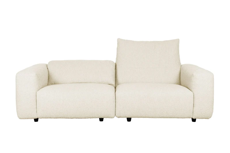 Zuiver Sofa Wings 3-Sitzer – Natur, Polypropylen, 101 × 260 × 72 cm
