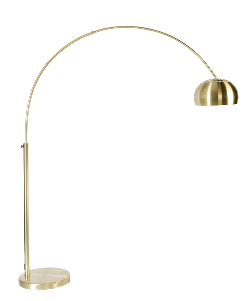 Zuiver Stehleuchte Metal Bow – Messing, 158 × 39 × 190 cm