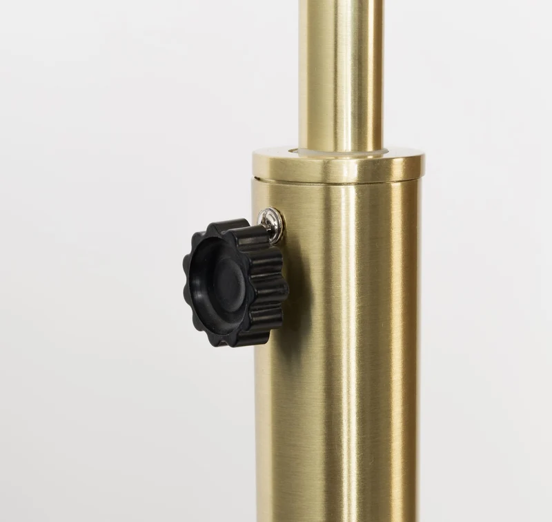 Zuiver Stehleuchte Metal Bow – Messing, 158 × 39 × 190 cm