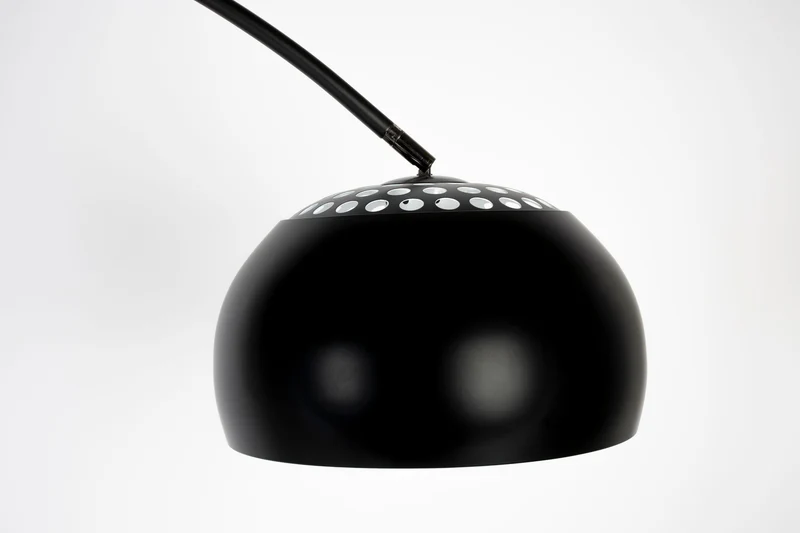 Zuiver Stehleuchte Metal Bow – Schwarz, Metall, 158 × 39 × 190 cm