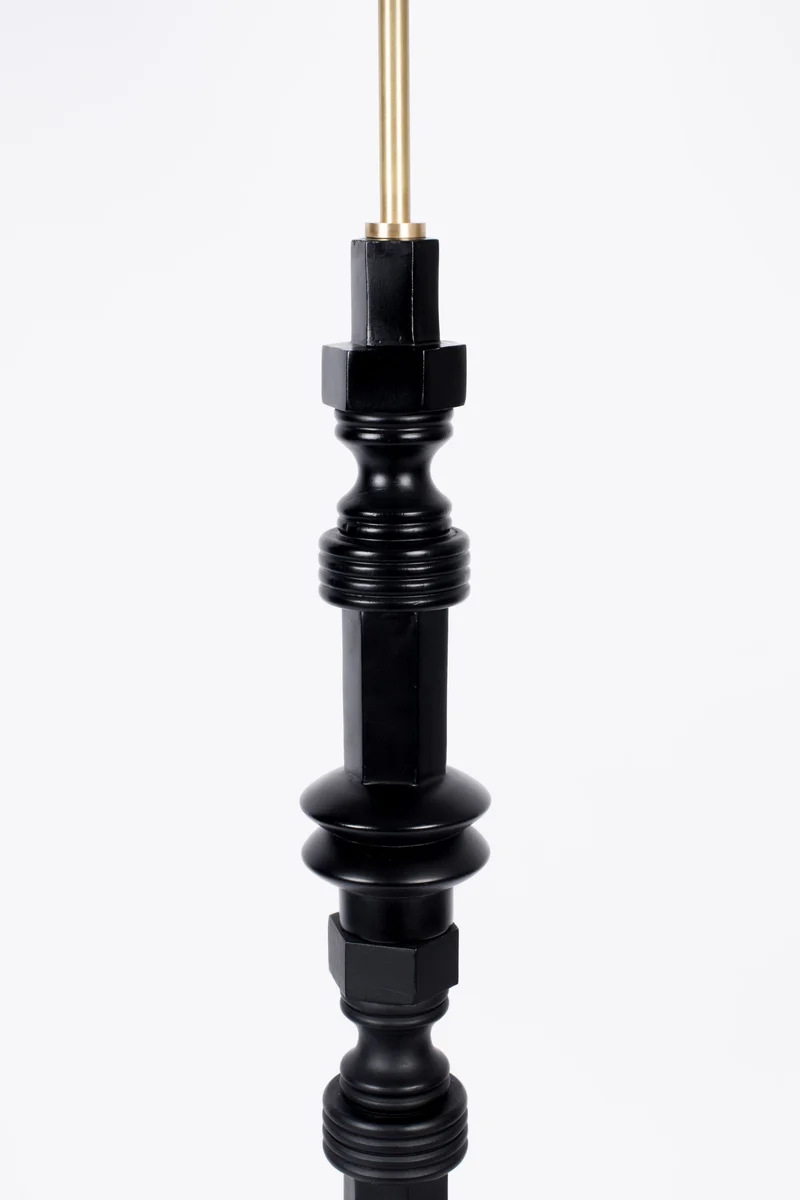 Zuiver Stehleuchte Totem – Schwarz, Aluminium, 46 × 46 × 148 cm