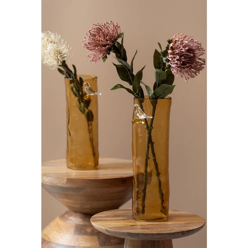 Leitmotiv Beistelltisch Force Small – Mangoholz Natur, Ø ca. 30 cm, Höhe ca. 37 cm