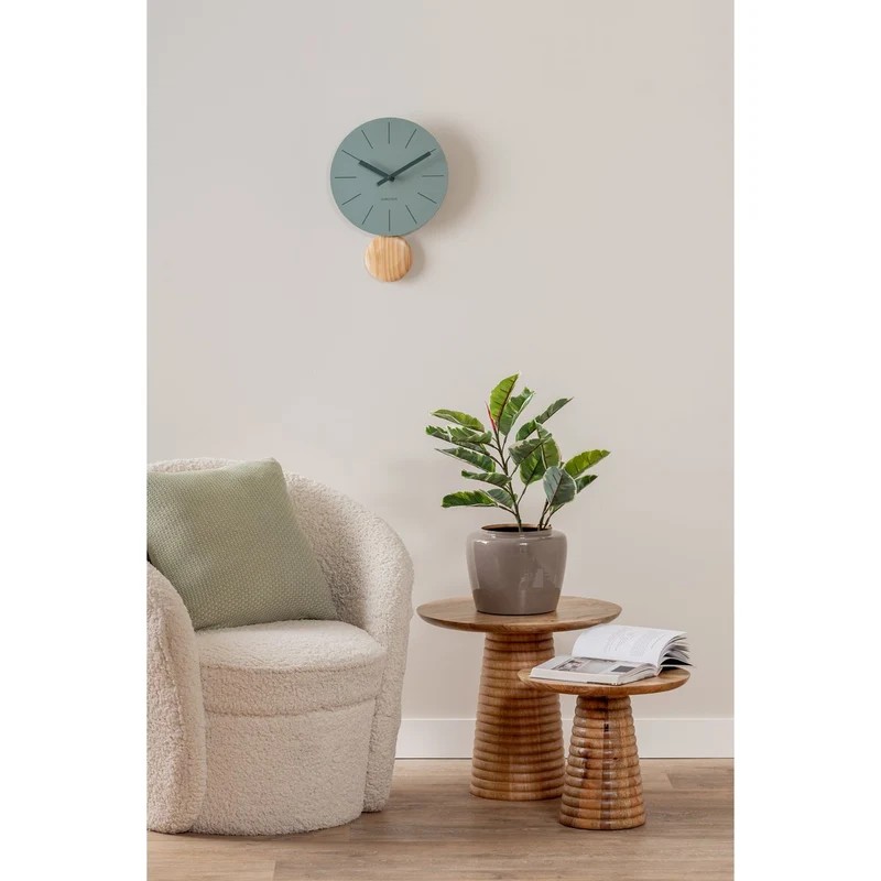 Leitmotiv Beistelltisch Force – Natur, Mangoholz, Ø ca. 40 cm, Höhe ca. 45 cm