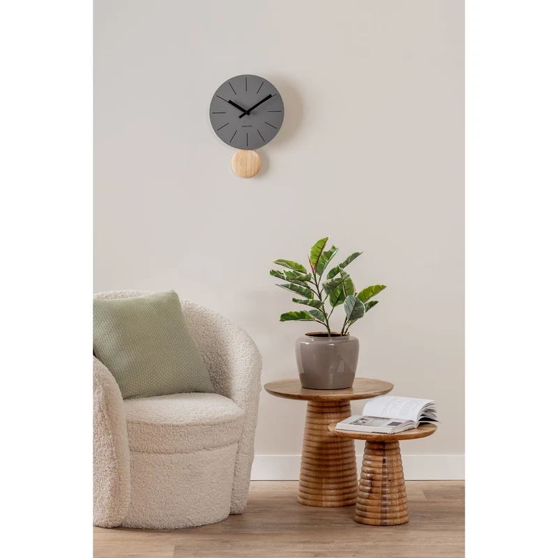 Leitmotiv Beistelltisch Force – Natur, Mangoholz, Ø ca. 40 cm, Höhe ca. 45 cm