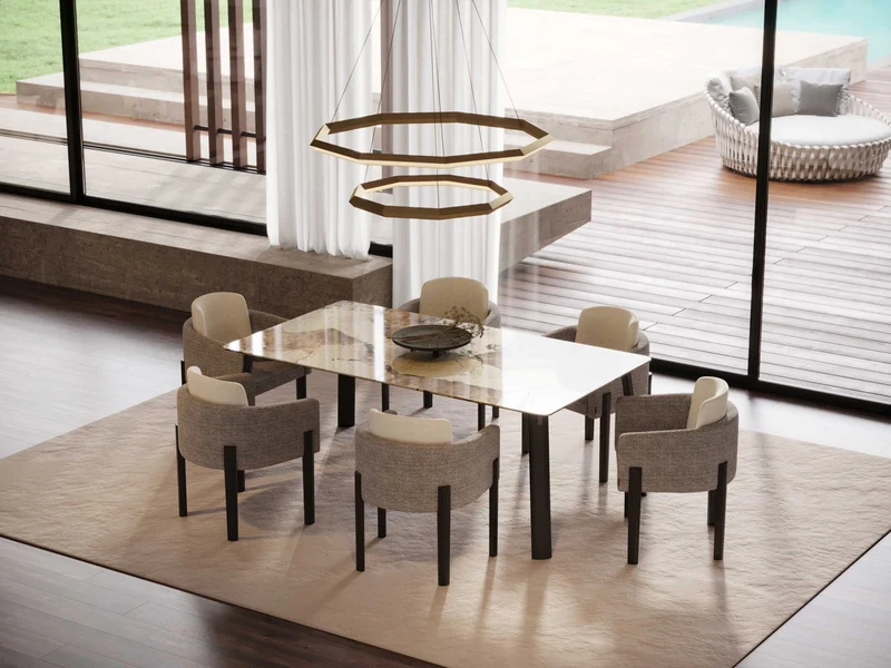 Stylish Club Landform Esstisch