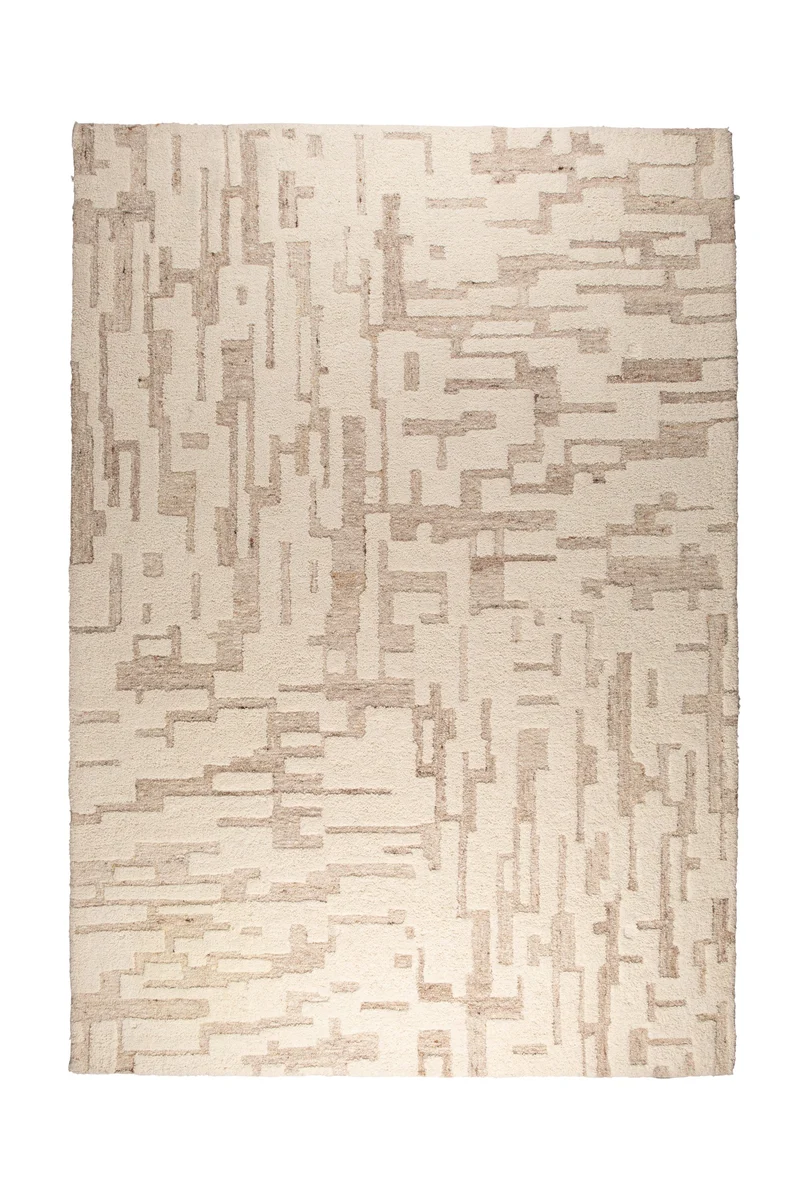 Zuiver Teppich Hills 160 × 230 cm – Beige, Wolle