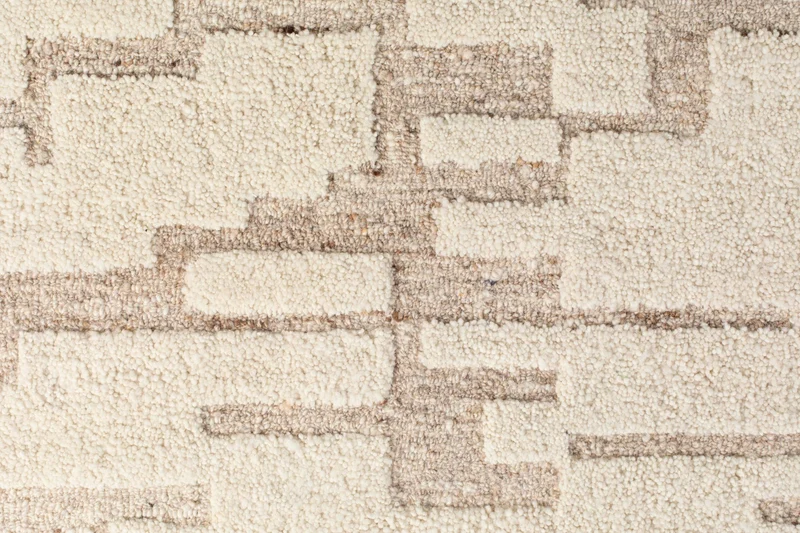 Zuiver Teppich Hills 200 × 300 cm – Beige, Wolle