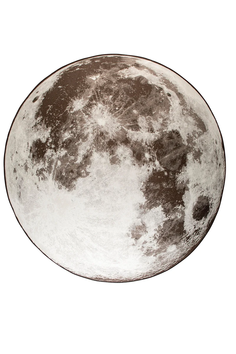 Zuiver Teppich Outdoor Moon 280 Stone – Grau, 280 × 280 × 0,4 cm