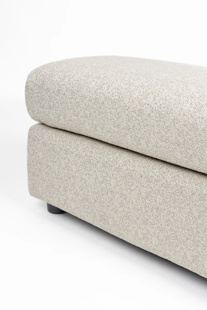 Zuiver Hocker Outdoor Mississippi – Beige, Polyester, 40 × 82 × 40 cm