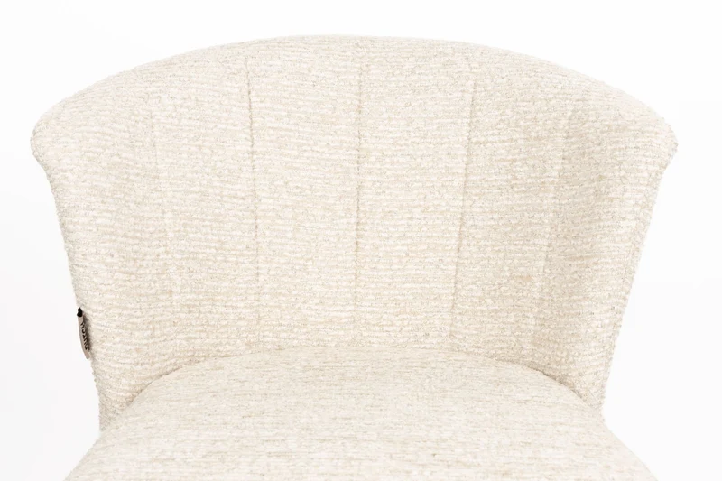 Dutchbone Stuhl Georgia Soft – Beige, Sperrholz, 61,5 × 78 cm, 2er-Set