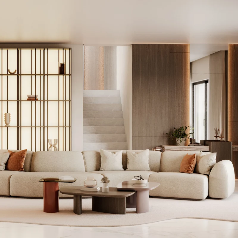 Stylish Club Stone Sofa – Armlehnenmodul