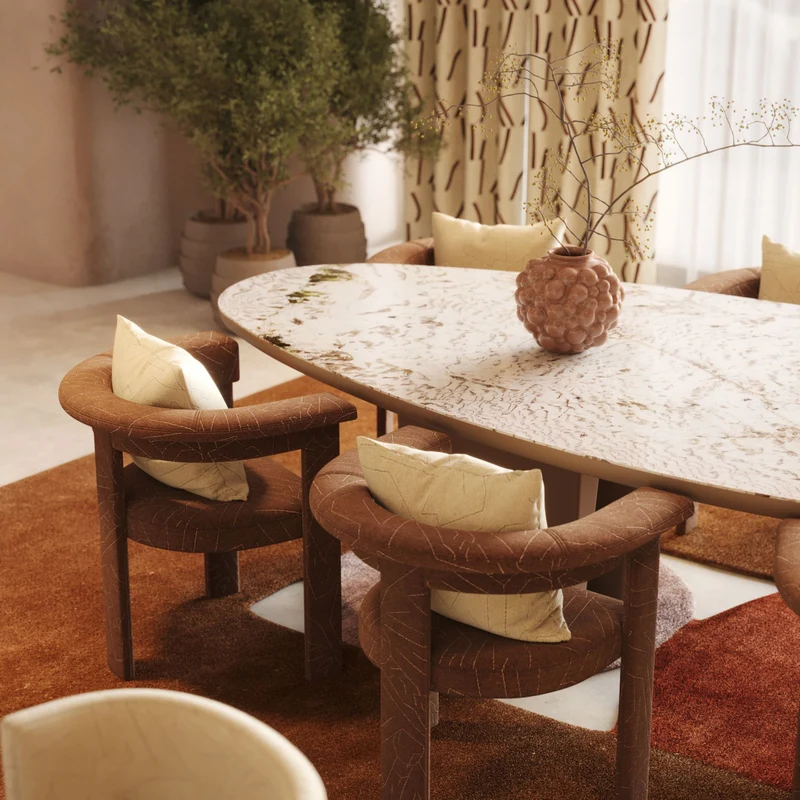 Stylish Club Stone Esstisch