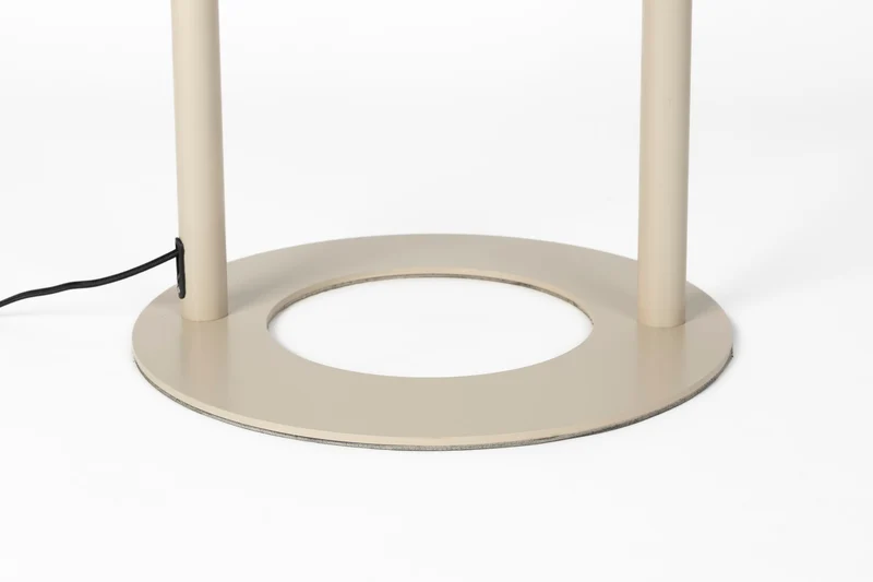 Zuiver Stehleuchte Arch – Beige, Eisen, 40 × 40 × 135 cm