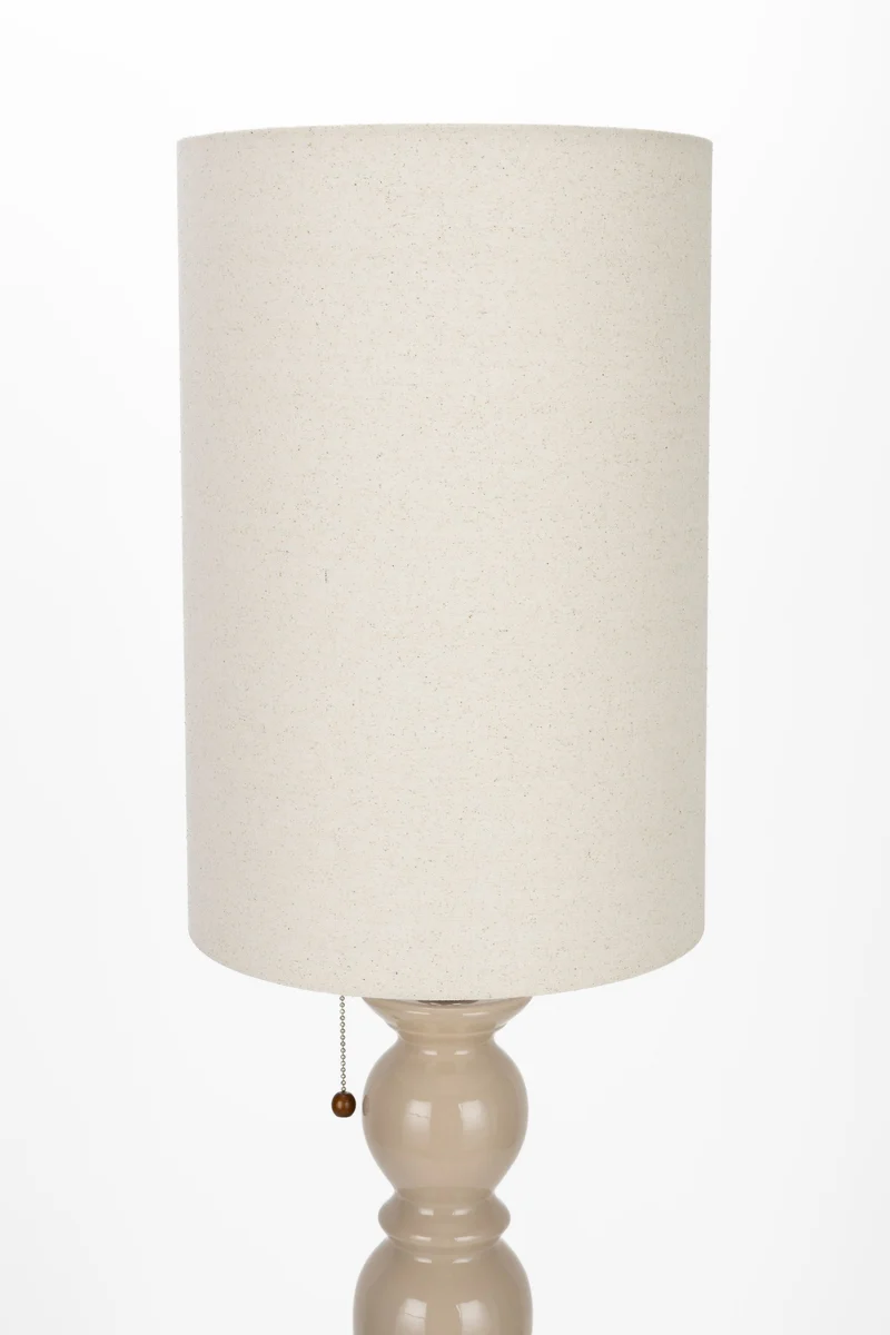 Zuiver Stehleuchte Brew – Beige, Keramik, 30 × 30 × 144,5 cm