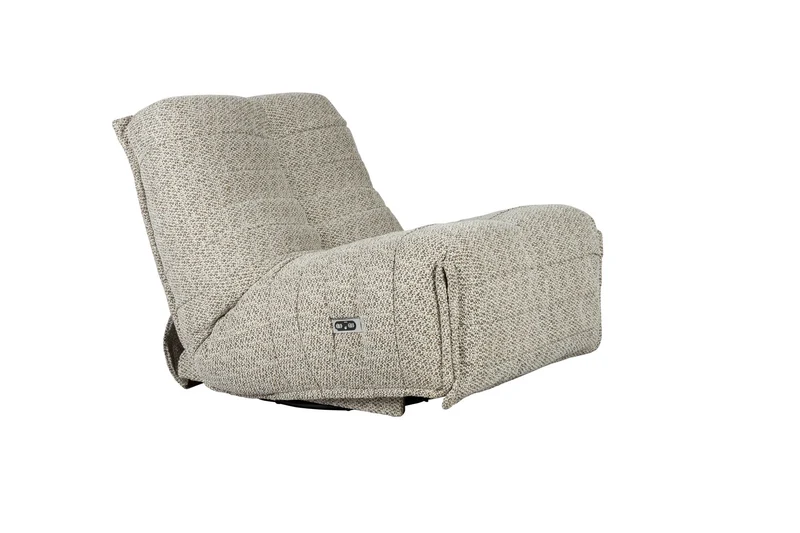Dutchbone Loungesessel Hamilton Recliner – Cappuccino, Polyester, 114 × 88 × 95 cm