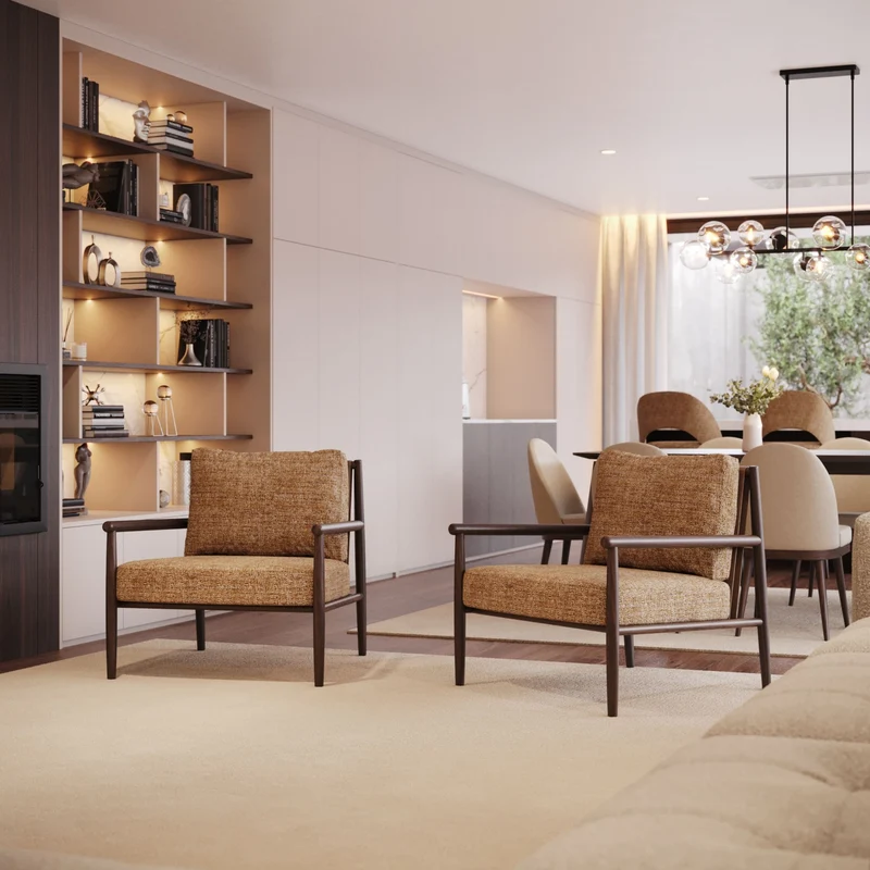 Stylish Club Landform Sessel