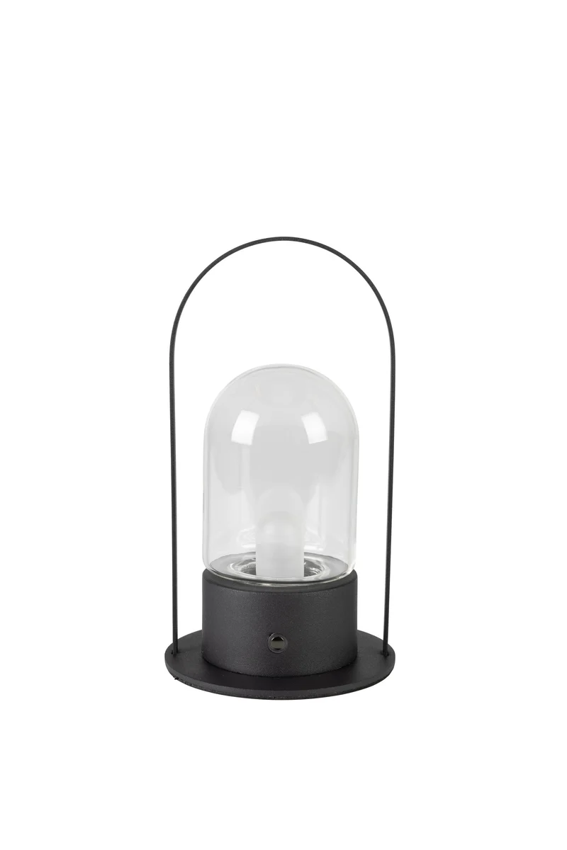 Zuiver Tischleuchte Smarty – Schwarz, Eisen, 12 × 12 × 22,5 cm