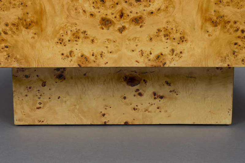 Dutchbone Couchtisch Quinn – Natur, Holz, 90 × 90 × 39 cm