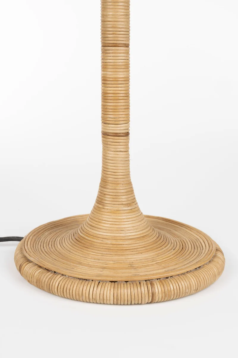 Dutchbone Tischleuchte Palmtree – Braun, Eisen, 65 × 46 × 65 cm