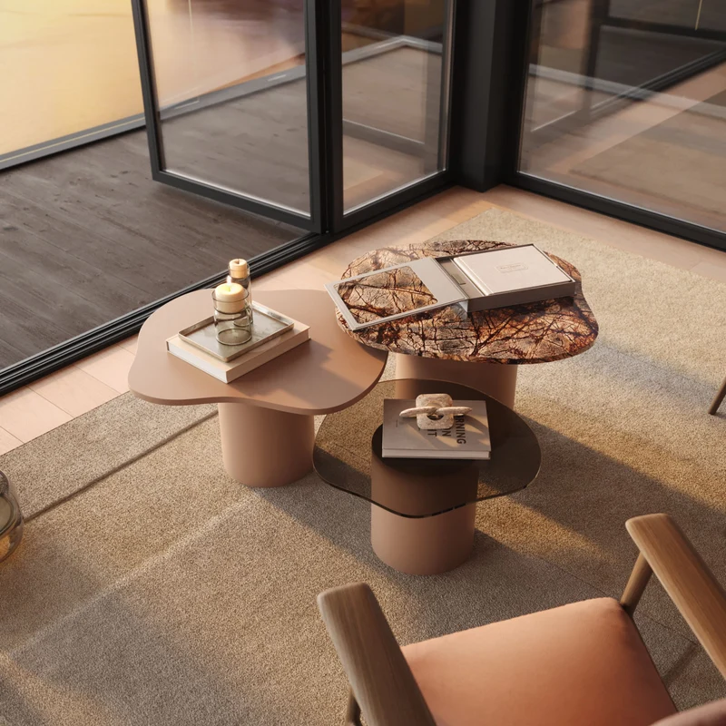 Stylish Club Natur (small) Beistelltisch