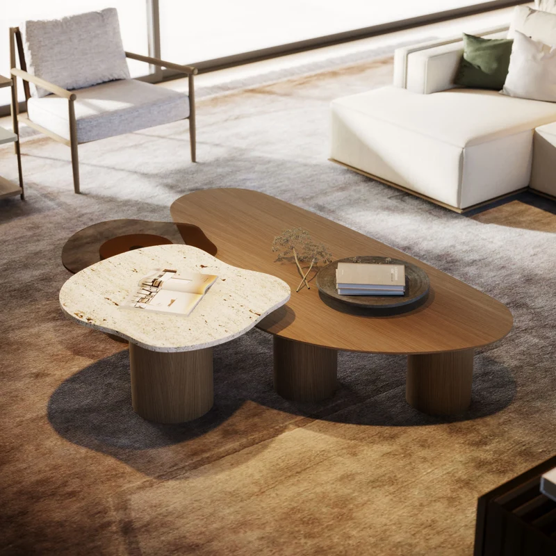 Stylish Club Natur (small) Beistelltisch