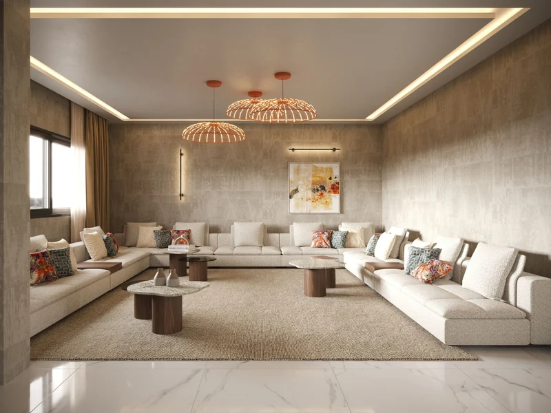 Stylish Club Margem (large Central Module Sofa