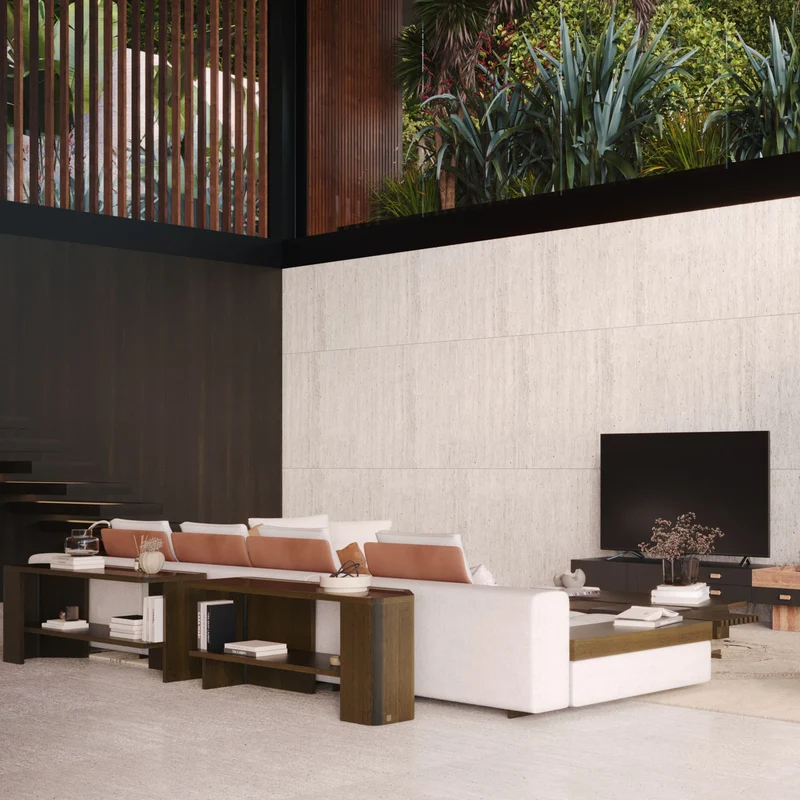 Stylish Club Margem (large Central Module Sofa