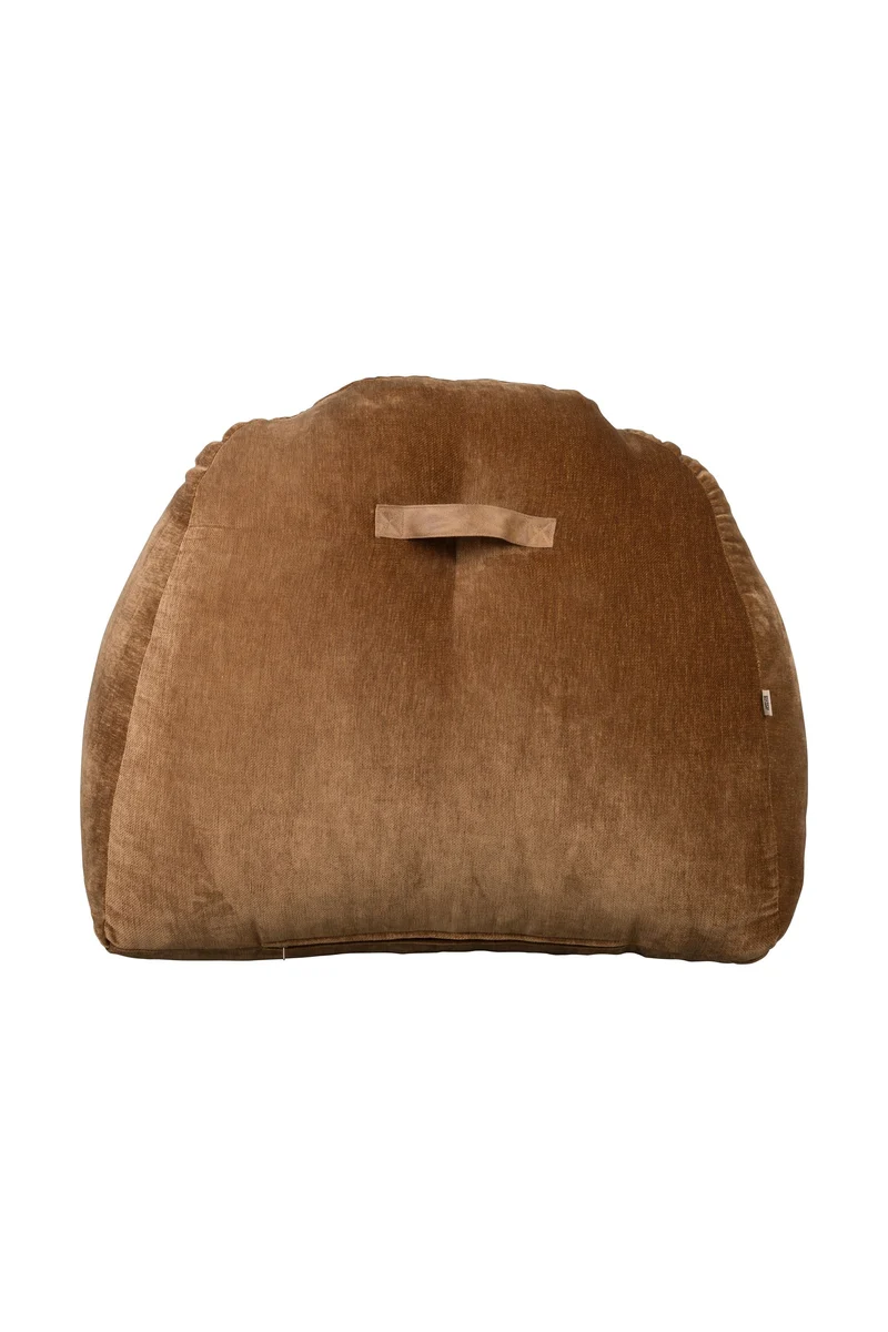 Dutchbone Loungesessel Tombag – Braun, Polyester, 120 × 99 × 78 cm