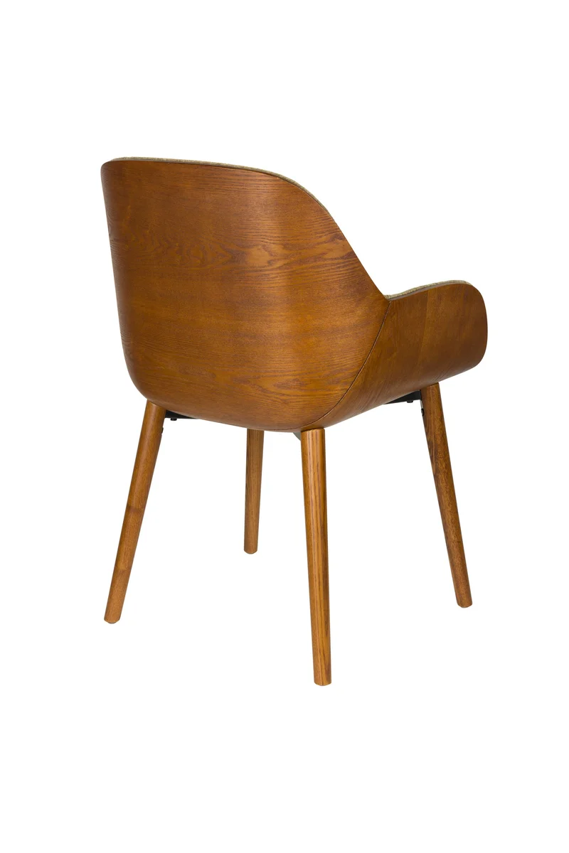 Dutchbone Sessel Taylor – Grün, Polyester, 56,5 × 59,5 × 83,5 cm