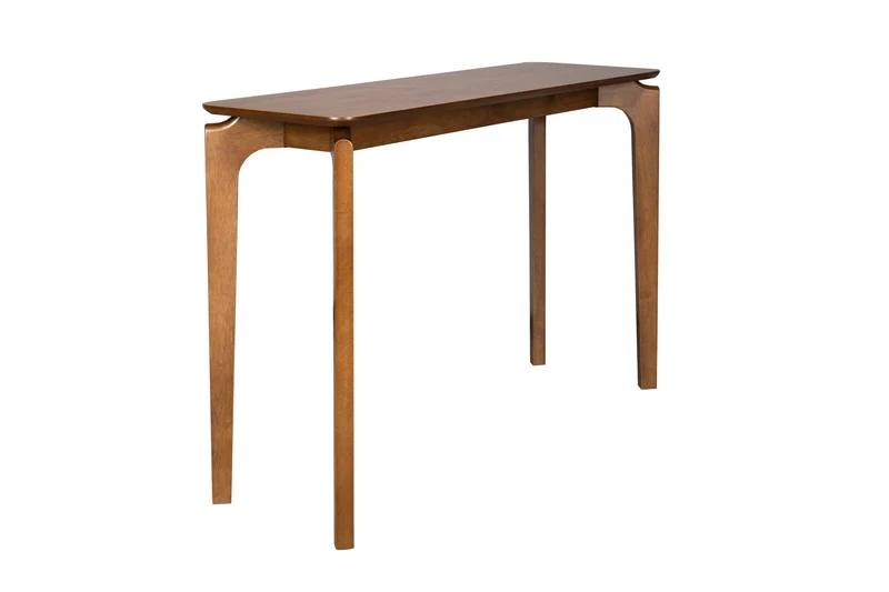 Dutchbone Konsolentisch Savone – Braun, Gummibaumholz, 120 × 80 cm